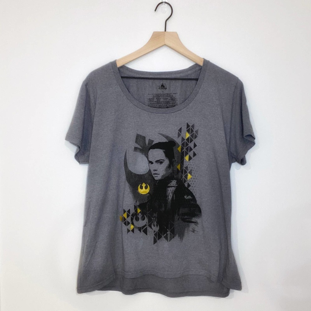 Star wars Disney Rey T Shirt Women XL A14